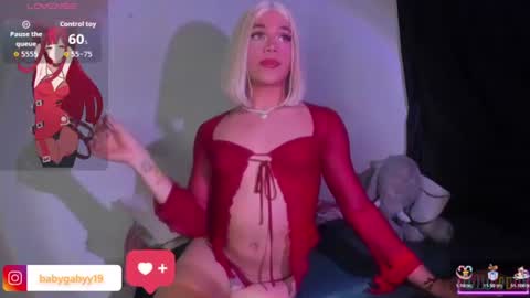 Snapshot of girls_cocks_23cmtss chatting on 06.12.26 gaby 3 online show from 06.12.26
