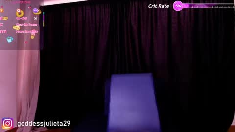 Snapshot of goddessjulieta chatting on 05.16.26 Julieta online show from 05.16.26
