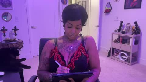 Snapshot of goddesskalitha chatting on 07.01.26 Goddess Kalitha online show from 07.01.26
