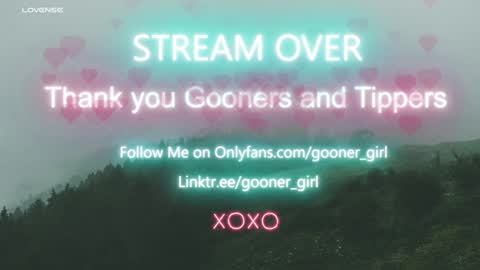 gooner_girl online show from 01.26.25