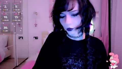 Snapshot of gothiclali chatting on 09.08.25 gothiclali online show from 09.08.25