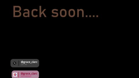 Grace clarc online show from 04.02.26