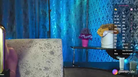 Snapshot of greeneya chatting on 01.19.25 Greeneya online show from 01.19.25