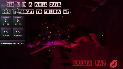 SALMA  online show from 01.16.25