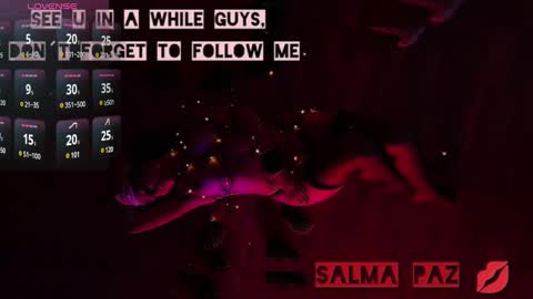 SALMA  online show from 01.27.25