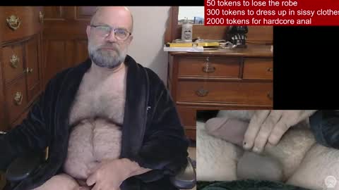 HairyDaddyBear69 online show from 04.08.26