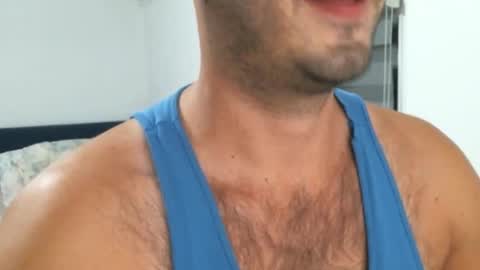 Snapshot of hairyeurostud chatting on 10.18.25 Andy online show from 10.18.25