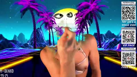 Hannah James online show from 03.22.26