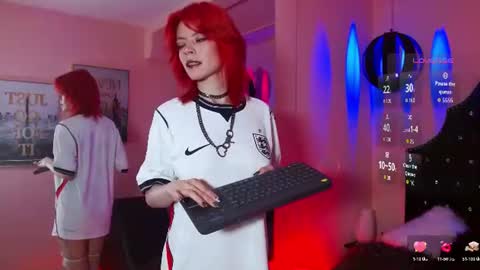 Snapshot of haru_red chatting on 06.23.26 Pucca online show from 06.23.26
