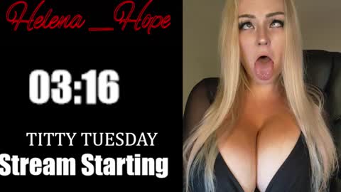Helena Hope online show from 11.04.25