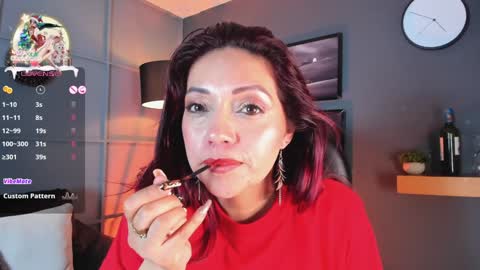 Snapshot of helenaduque_ chatting on 12.24.24 Helena online show from 12.24.24