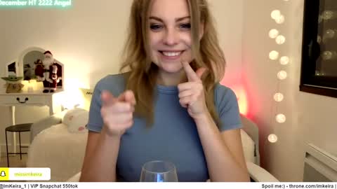 ImKeira online show from 12.18.24