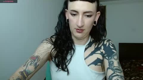 Snapshot of inked_val chatting on 04.18.26 Valerie online show from 04.18.26