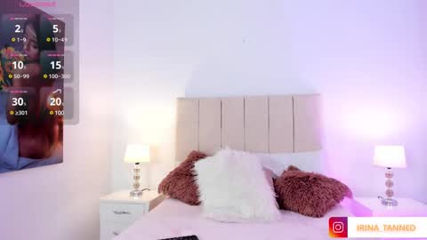 Snapshot of irinatanned chatting on 02.13.25 IRINA online show from 02.13.25