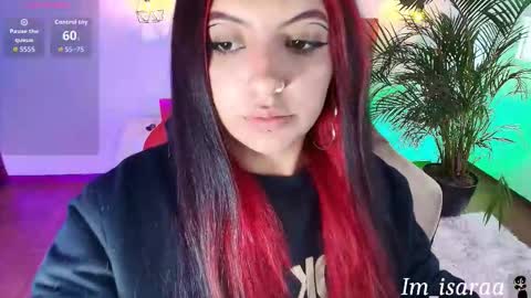 Snapshot of isara_ chatting on 09.15.25 isara_ online show from 09.15.25