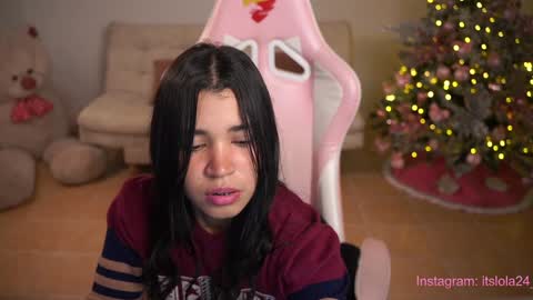 Snapshot of its_lola chatting on 12.14.24   online show from 12.14.24