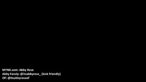 Abby Rose online show from 01.17.26