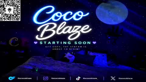 CoCo Blaze online show from 06.10.26