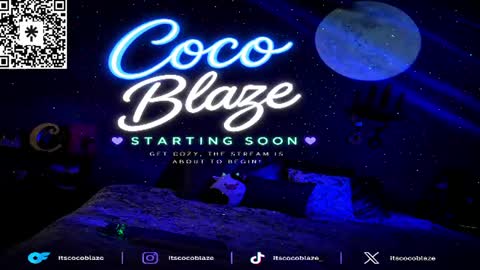 Snapshot of itscocoblaze chatting on 07.08.26 CoCo Blaze online show from 07.08.26