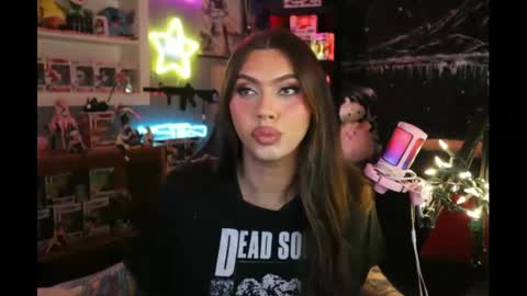 Snapshot of itsnickibabyy chatting on 02.26.25 Nicki Foxx online show from 02.26.25