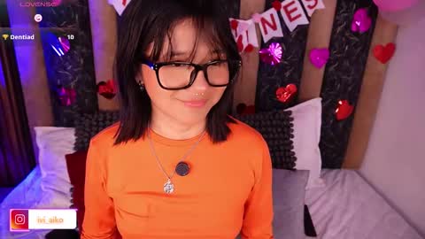 Snapshot of ivi_aiko chatting on 02.13.26 Ivi online show from 02.13.26