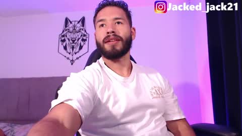 Snapshot of jack_master_muscle chatting on 05.24.26 jack and leah online show from 05.24.26