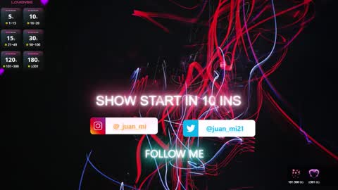 Juan Miguel online show from 01.19.26