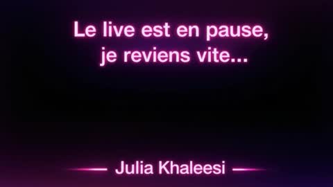 Julia Khaleesii online show from 02.05.26