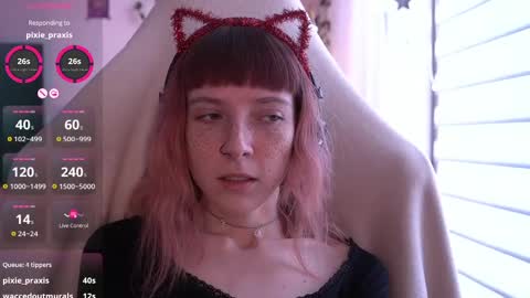 Snapshot of just_busking chatting on 12.27.24 Julia online show from 12.27.24