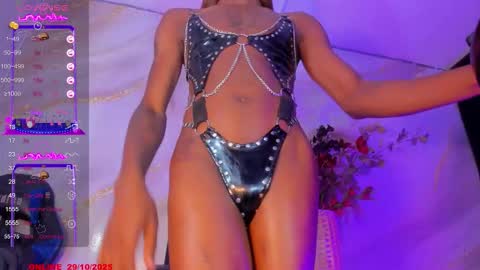 Snapshot of karlaebony_ts chatting on 10.29.25 KARLA online show from 10.29.25