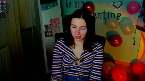 Snapshot of kim_go chatting on 02.13.25 Kim online show from 02.13.25