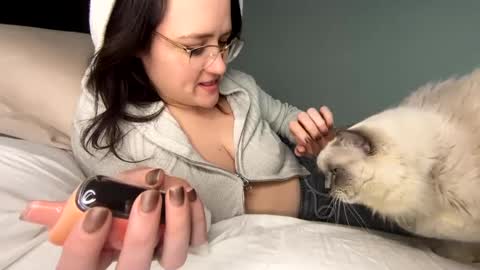 Snapshot of kinkbitch25 chatting on 02.21.25 Kinkbitch online show from 02.21.25