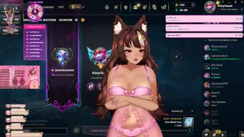 Snapshot of kittychan4 chatting on 02.15.26 Kittychan online show from 02.15.26