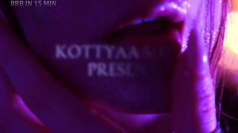 Snapshot of kottyaa_ch chatting on 01.08.25 Kottyaa cb FOLLOWING  online show from 01.08.25