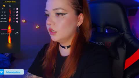 Snapshot of lala_loulou chatting on 10.26.25 Nicky online show from 10.26.25