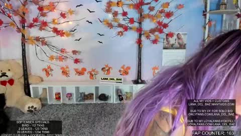 Lana Del Bae online show from 09.28.25