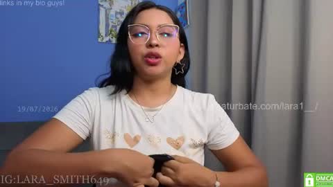 Snapshot of lara1__ chatting on 07.19.26 Lara online show from 07.19.26
