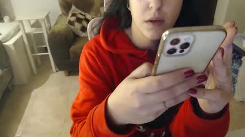 Snapshot of lasolitaauri chatting on 03.03.25 Auri online show from 03.03.25