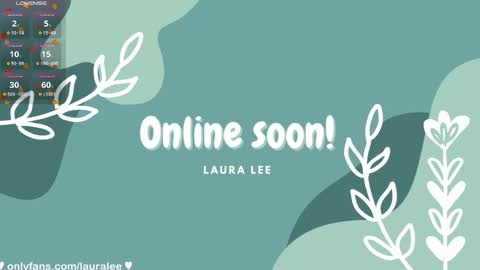 Laura Lee. online show from 10.04.25