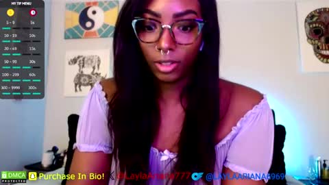 Snapshot of laylaariana69 chatting on 04.21.26 LaylaAriana online show from 04.21.26