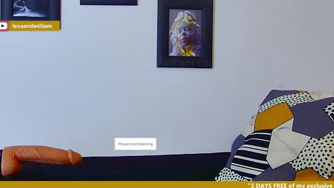 Lenaandwilliam online show from 02.01.25