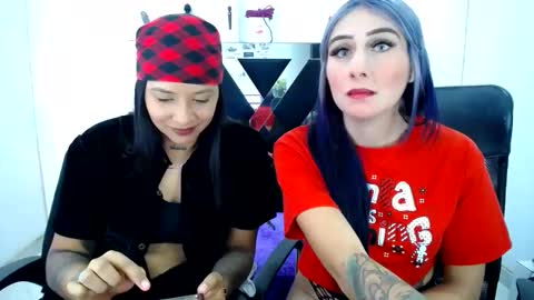 Snapshot of lesbiansgh chatting on 12.15.24 Victoria and Juliana online show from 12.15.24