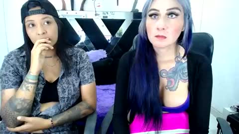 Snapshot of lesbiansgh chatting on 12.17.24 Victoria and Juliana online show from 12.17.24