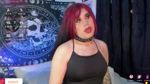 Snapshot of lexxxx_2 chatting on 10.21.25 LEXXY online show from 10.21.25