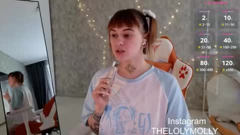 Snapshot of lolymolli chatting on 09.23.25 Molli online show from 09.23.25