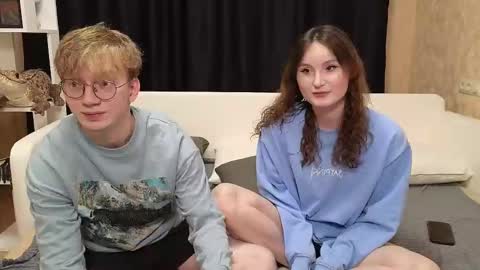 Snapshot of loossers chatting on 02.12.25 Jean and Isa right couple Mark and Eva left couple online show from 02.12.25