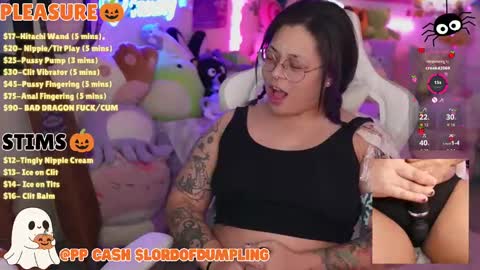 Snapshot of lordofdumplings chatting on 09.26.25 lordofdumplings online show from 09.26.25