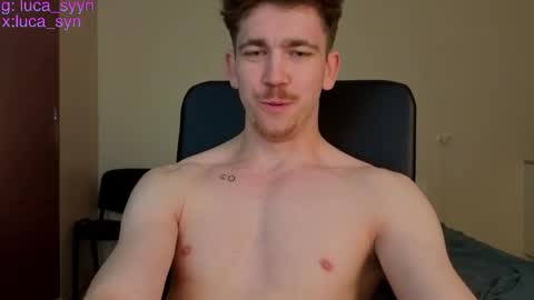 Snapshot of luca_syn chatting on 04.19.26 Luca S online show from 04.19.26