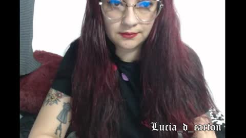 Snapshot of lucia_d_carton chatting on 07.07.26 Lulu DCarton online show from 07.07.26