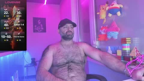 Snapshot of magabear chatting on 01.20.25 Magabear online show from 01.20.25